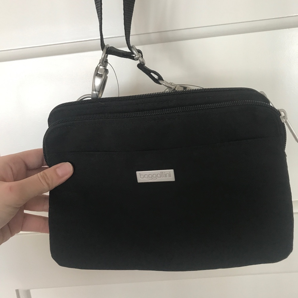 Black side bag
